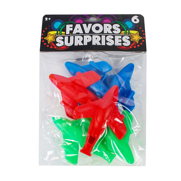 Airplane Whistles 3.5" (6 PACK)