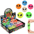 Squeezy Alien Sugar Ball Assortment 2.4" (DZ)