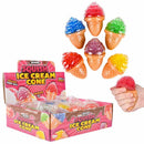 Squeezy Bead Ice Cream Cone Assortment 3.5" (DZ)