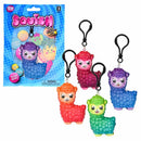 Squish Alpaca Backpack Clip Assortment 3" (DZ)