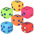 Marshmallow Squish And Roll Mega Dice Assorted 4.75" (EACH)