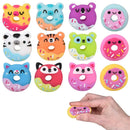 Squish Donut Animal Assortment 1.5" (24 PACK)