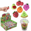 Squishy Stretchy 6 Pc Fruit Cups (DZ)