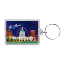 St. Louis Old Courthouse - Acrylic Rectangular Keychains 1.6" x 2.24" (DZ)