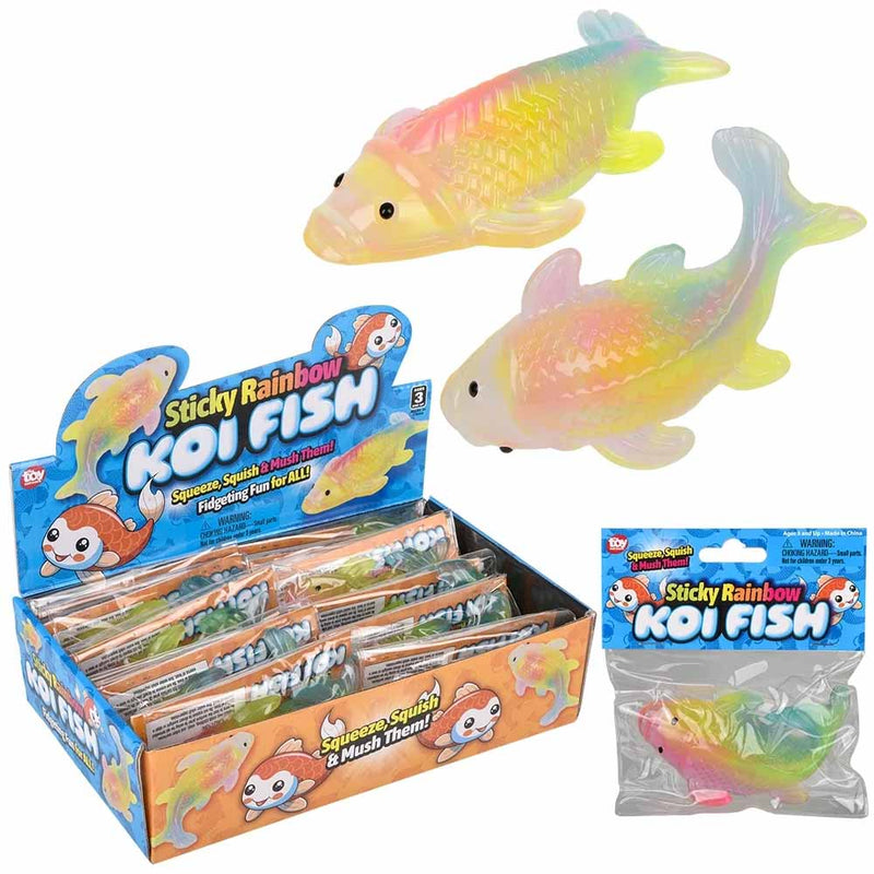 Sticky Rainbow Koi Fish