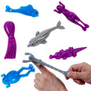 Flying Stretchy Animal Assortment 3.5" (100 PACK)