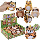 Sugar Squeeze Plush Zoo Animal Assortment 2.75" (DZ)