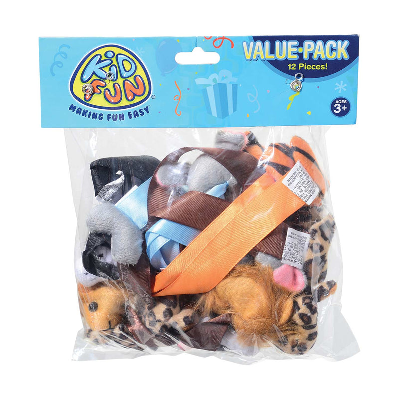 Plush Wild Animal Bookmarks 11" (DZ)