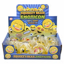 Squeezy Bead Emoticon Ball Assortment 2.25" (DZ)