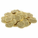 Plastic Gold Coins 1.25" (144 PACK)