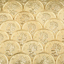 Plastic Gold Coins 1.25" (144 PACK)