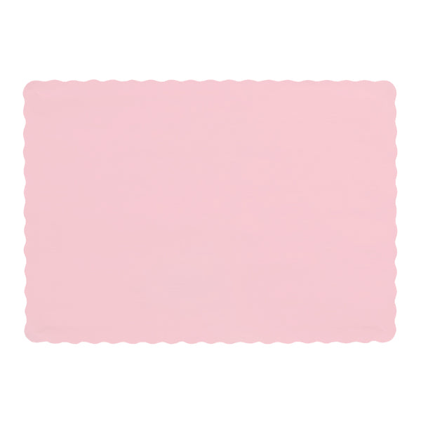 Placemat - Pink Paper 10" x 14" (24 PACK)