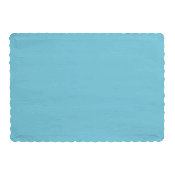 Placemat - Light Blue Paper 10" x 14" (24 PACK)