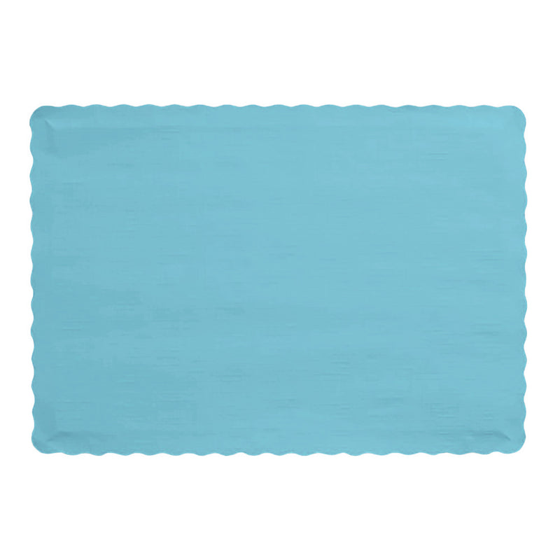 Placemat - Light Blue Paper 10" x 14" (24 PACK)