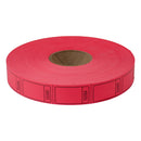 Roll Tickets - Blank - Red 2000 Roll (EACH)