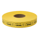 Roll Tickets - Drink - Yellow 2000 Roll (EACH)