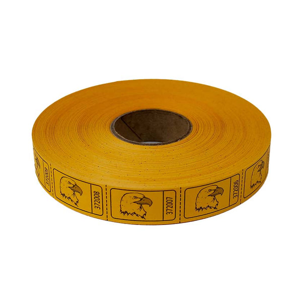 Roll Tickets - Eagle - Orange 2000 Roll (EACH)