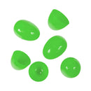 Two Piece Empty Plastic Easter Eggs - Green 2.25" (50 PACK)