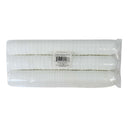 Two Piece Empty Plastic Easter Eggs - White 2.25" (50 PACK)