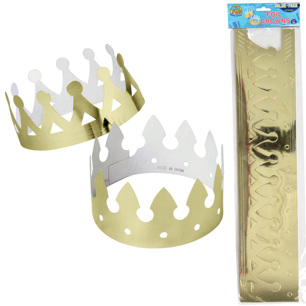 Gold Foil Paper Crown