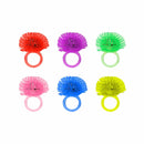 Light Up Puffer Ring Assortment 1" (24 PACK)