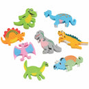 Dinosaur Erasers 1.5" to 2" (DZ)