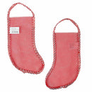 Empty Mesh Christmas Stockings