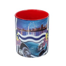 St. Louis Souvenir Mug Two Tone Attractions 11 oz (EACH)