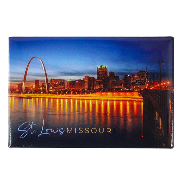 St. Louis Skyline Magnet 2" x 3" (DZ)