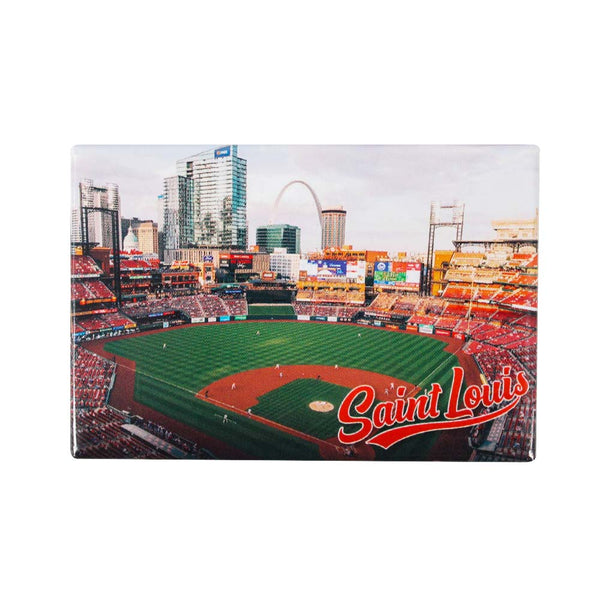 St. Louis Busch Stadium Magnet 2" x 3" (DZ)