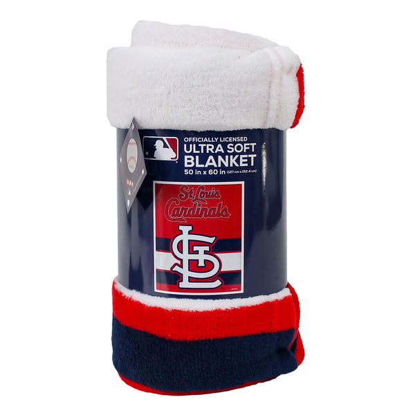 St. Louis Cardinals Ultra Soft Blanket 50" x 60" (EACH)