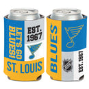 St. Louis Blues Can Cooler - Color Block (EACH)