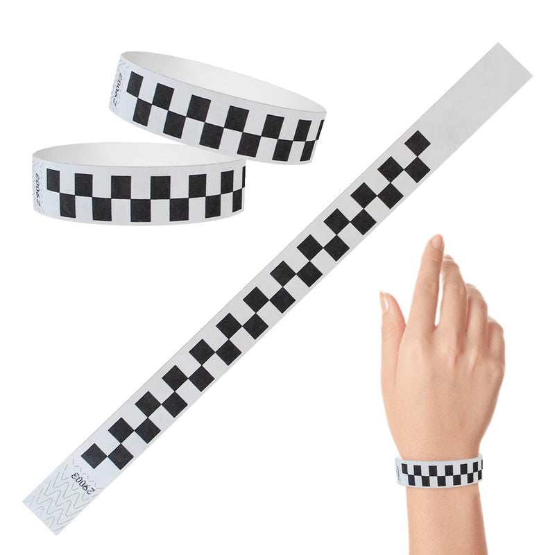 Checkered wristbands