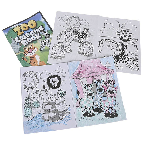 Zoo Coloring Book 8" x 11"