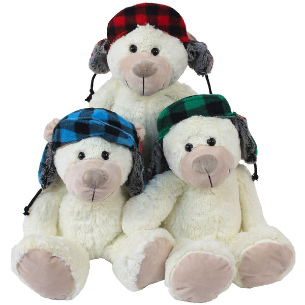 Plush Winter Teddy Bears