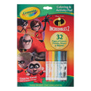 Crayola Incredibles Coloring & Activity Pad 11" (EACH)