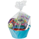 Filled Large Plastic Basket with Double Handle 12" (EACH)