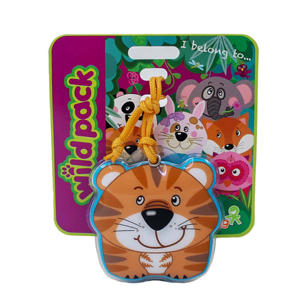 Wildpack Okiedog Luggage Tag For Kids Assorted 3"