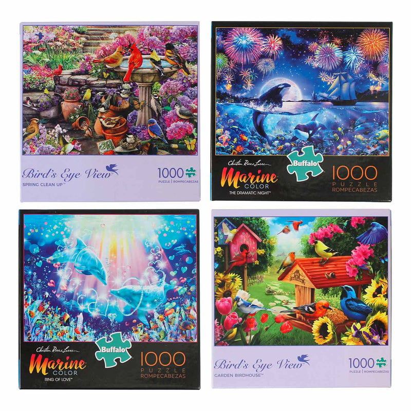 Assorted 1000 Piece Puzzles