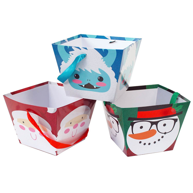 Holiday Paper Buckets