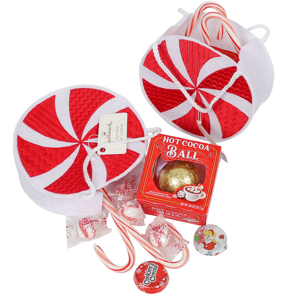 Filled Felt Peppermint Bag 6" (EACH)