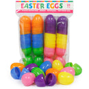 Empty Plastic Easter Eggs 2-1/3" (24 PACK)