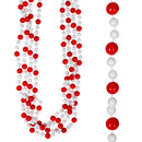 Bead Baseballs 7-10mm 36" (DZ)