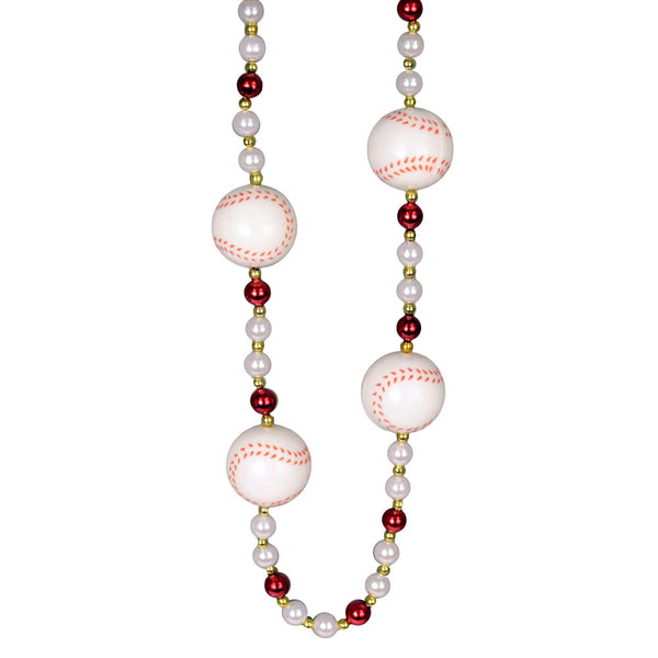 Bead Baseballs Hollow 42" (6 PACK)
