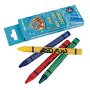 Crayons 3-1/4" 4 Count (DZ)