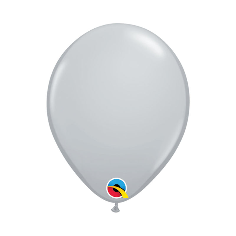 Gray Latex Balloons 5" (100 PACK)