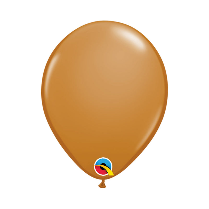 Mocha Brown Latex Balloons 5" (100 PACK)