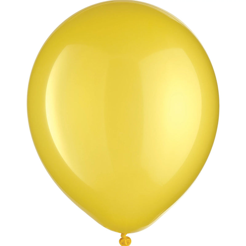 Yellow Latex Balloons 12" (72 PACK)