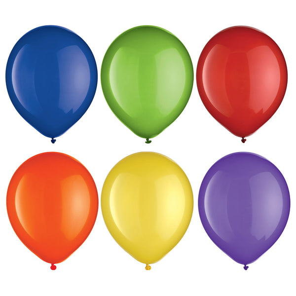 Assorted Latex Balloons 12" (72 PACK)