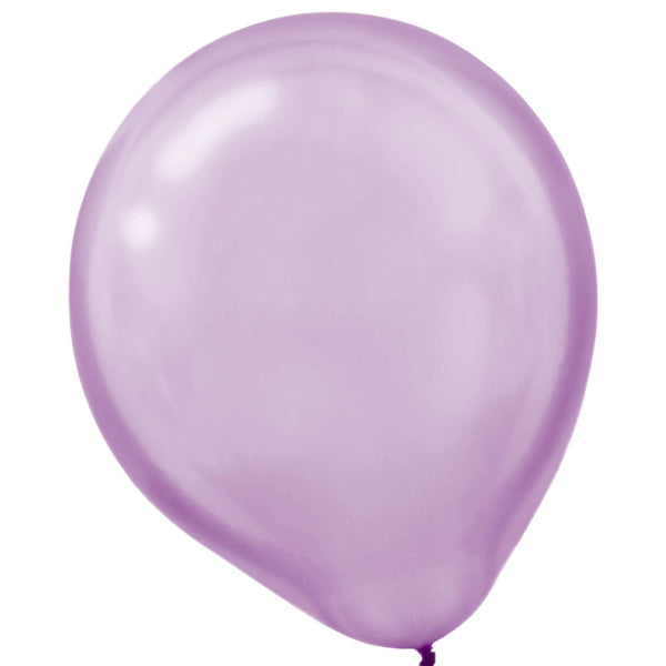 Lavender Pearlized Latex Balloons 12" (72 PACK)